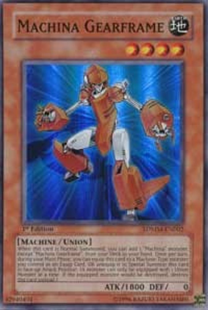 Machina Gearframe (SDMM-EN002) - Super Rare