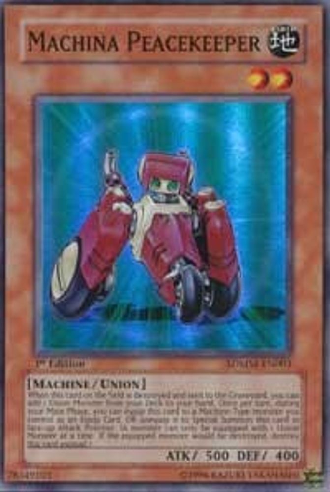 Machina Peacekeeper (SDMM-EN003) - Super Rare