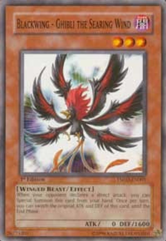 Blackwing - Ghibli the Searing Wind (TSHD-EN001) - Common