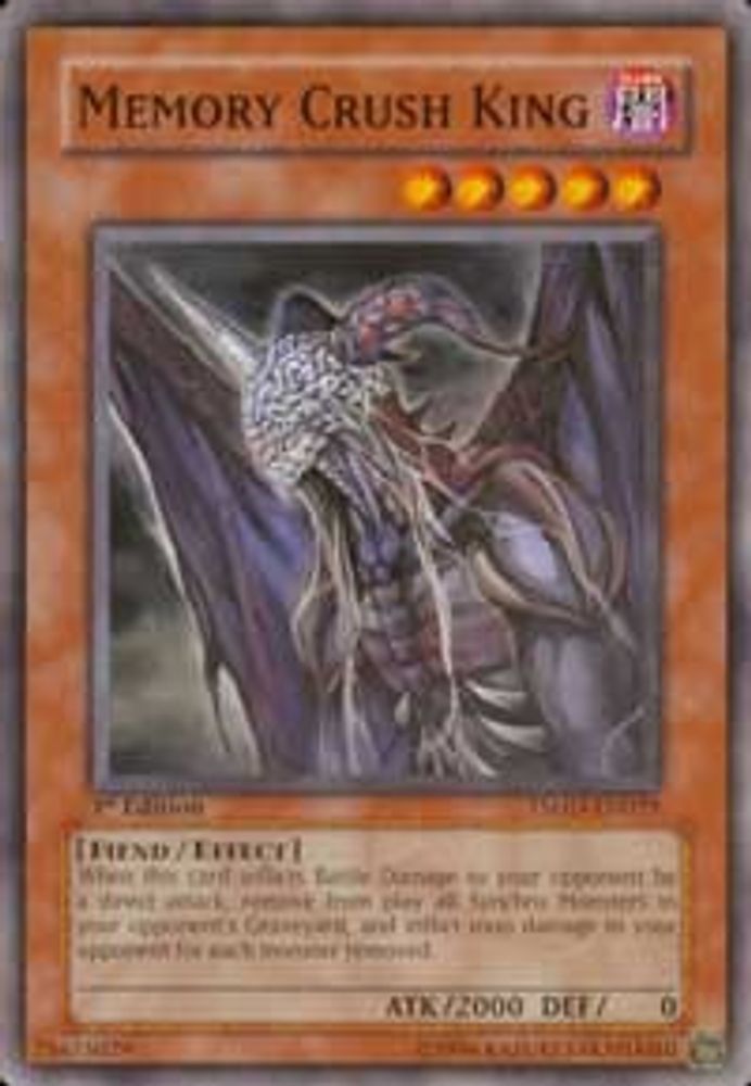 Memory Crush King (TSHD-EN029) - Common
