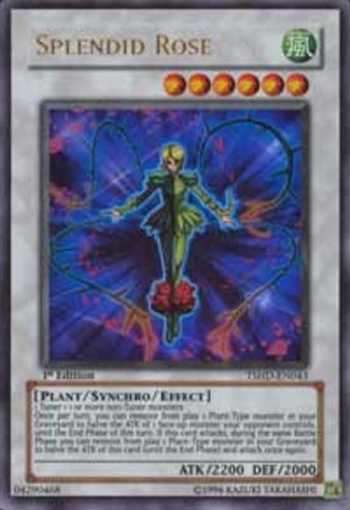 Splendid Rose (TSHD-EN043) - Ultra Rare