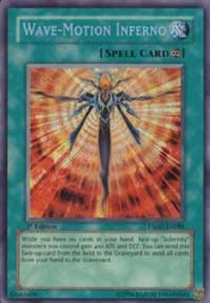 Wave-Motion Inferno (TSHD-EN088) - Secret Rare