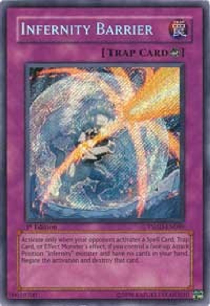 Infernity Barrier (TSHD-EN089) - Secret Rare