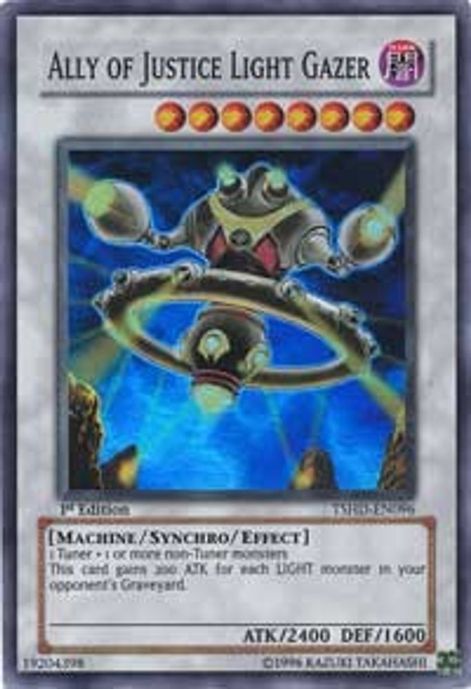 Allié de la Justice Light Gazer [TSHD-EN096] Super Rare 