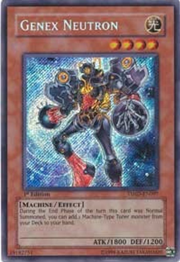 Genex Neutron (TSHD-EN097) - Secret Rare