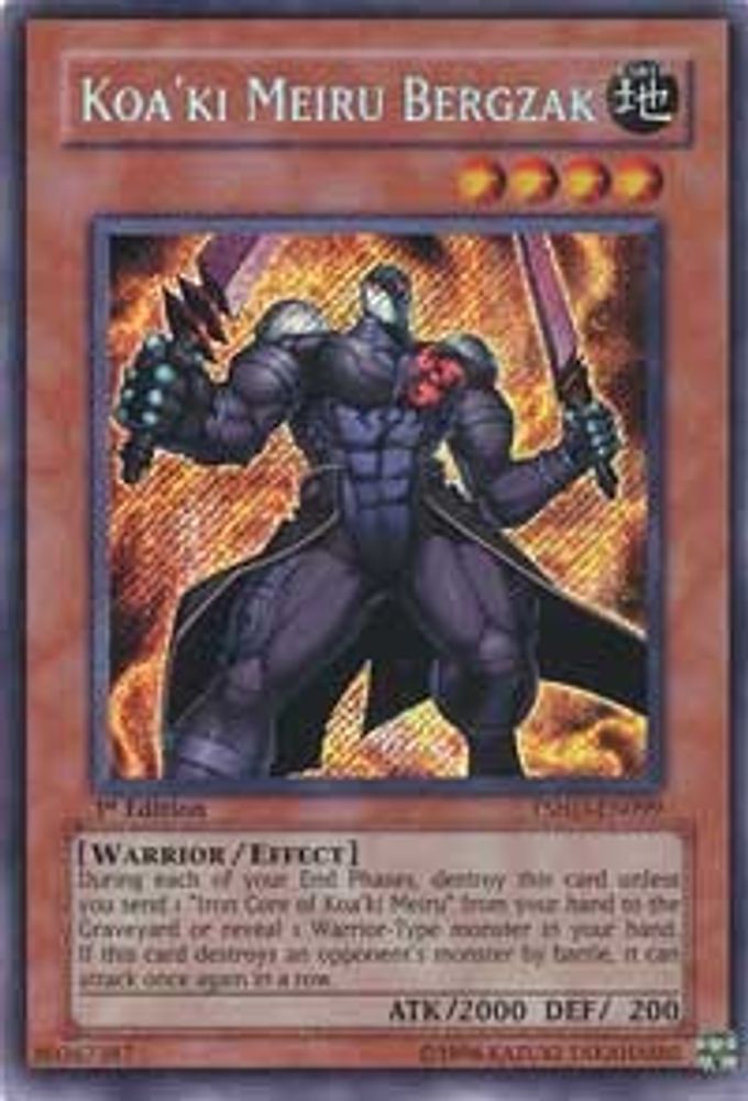 Koa'ki Meiru Bergzak [TSHD-EN099] Secret Rare 