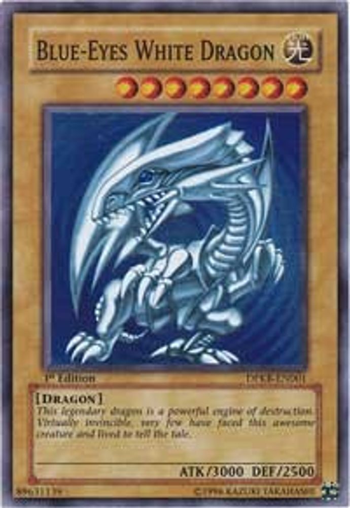 Blue-Eyes White Dragon (DPKB-EN001) - Super Rare