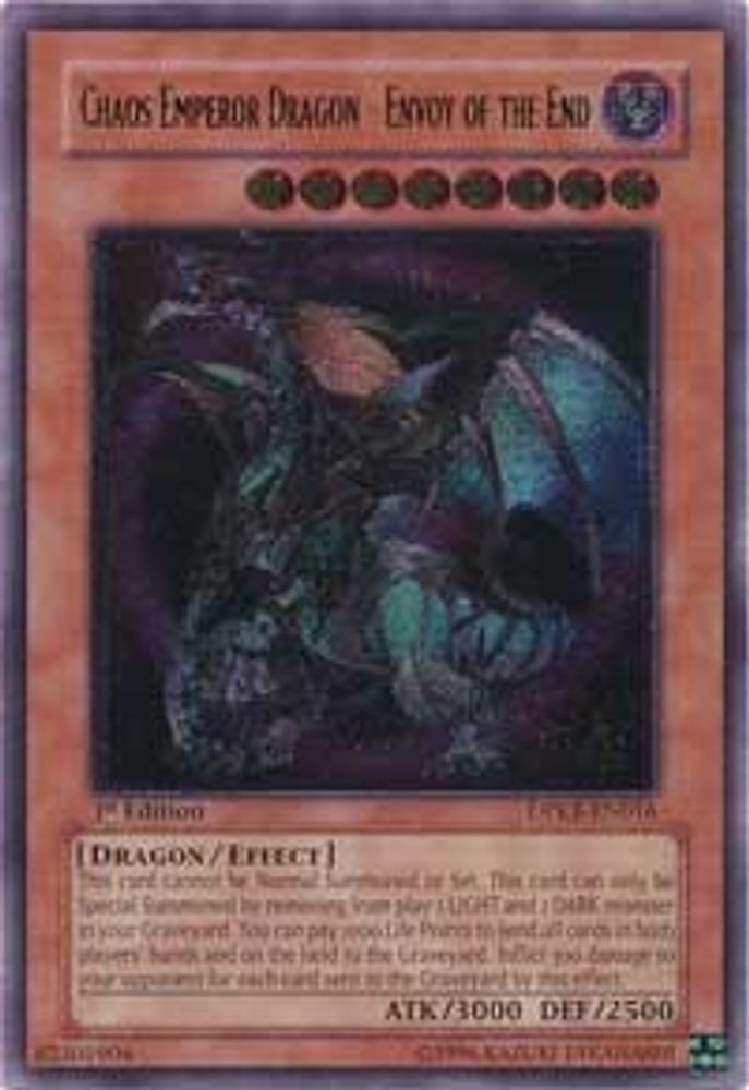 Chaos Emperor Dragon - Envoy of the End (UTR) (DPKB-EN016) - Ultimate Rare