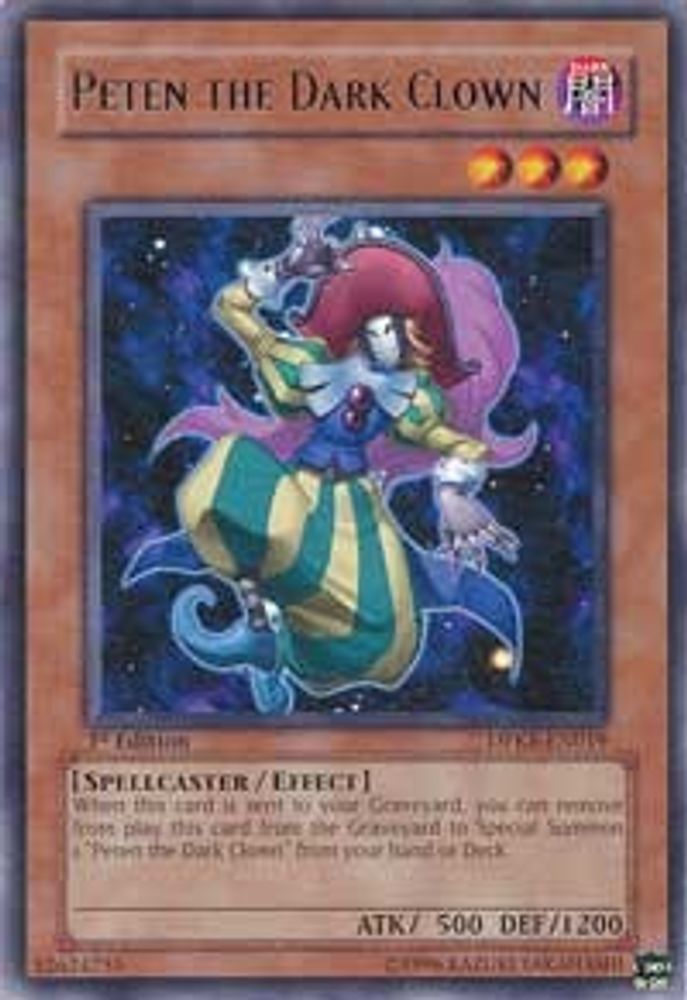 Peten the Dark Clown (DPKB-EN019) - Rare