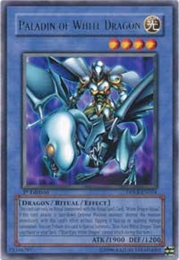 Paladin du Dragon Blanc [DPKB-EN024] Rare 