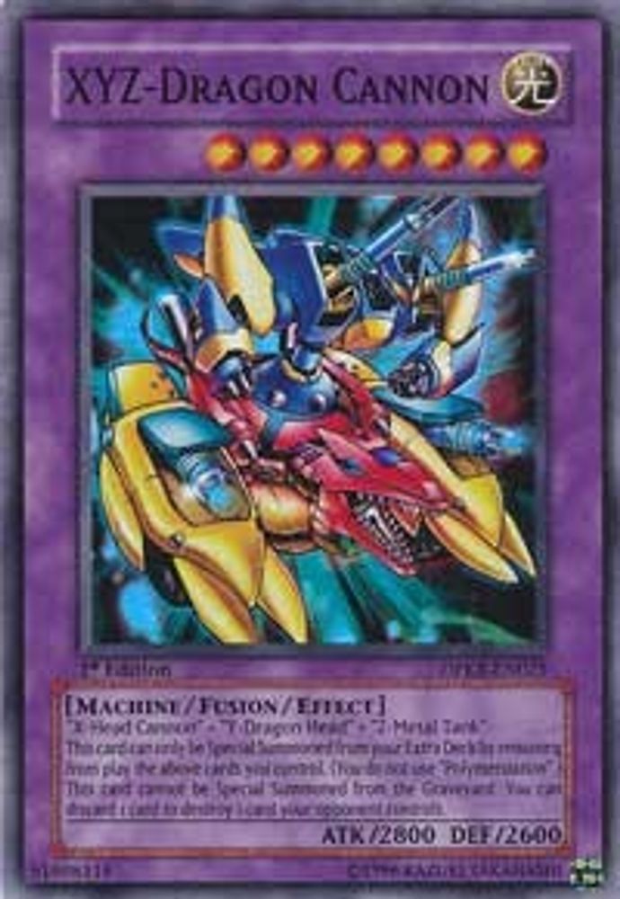 XYZ-Dragon Cannon (DPKB-EN025) - Super Rare