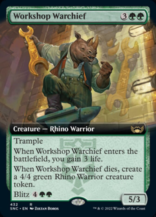 Atelier Warchief (Extended Art) [Rues de New Capenna] 