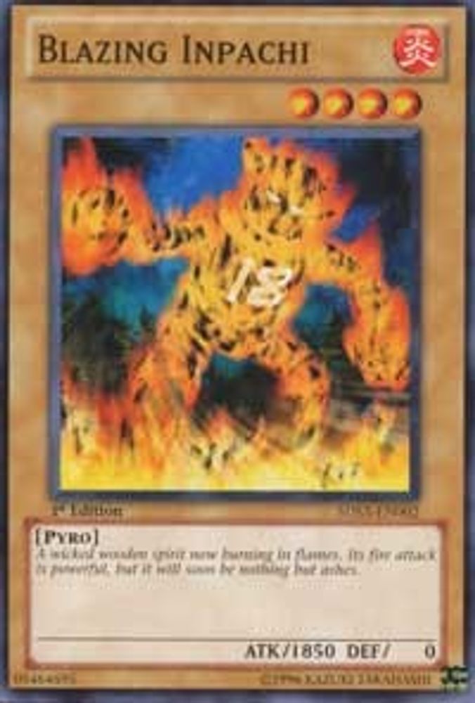 Blazing Inpachi (5DS3-EN002) - Common