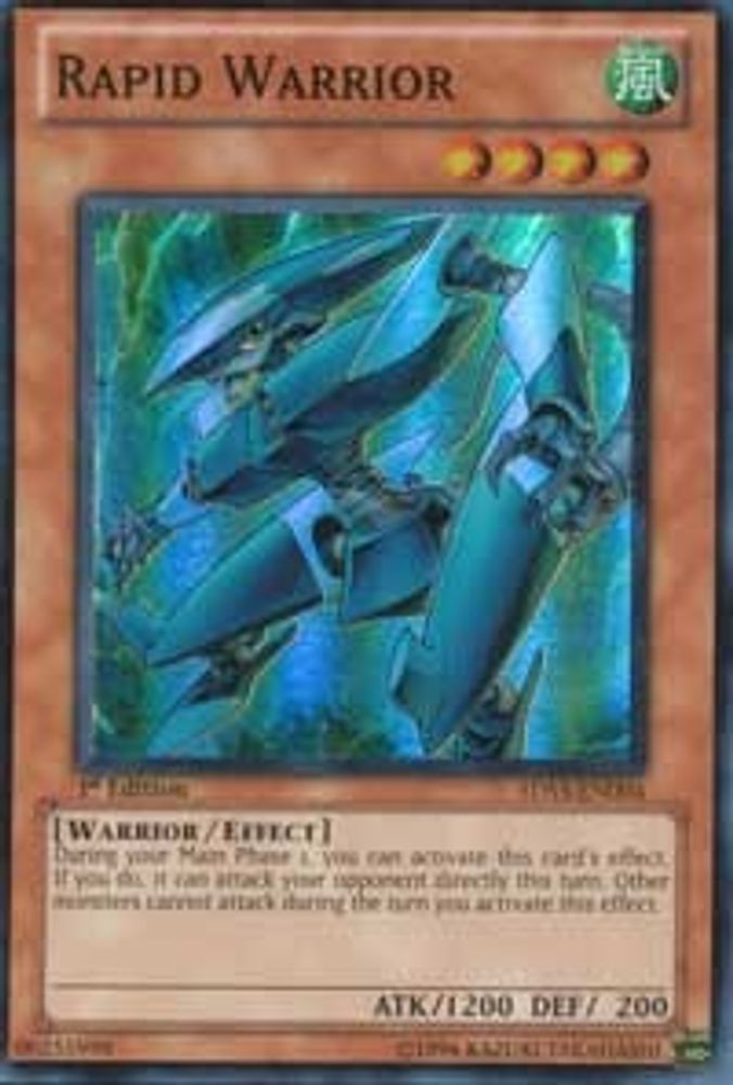 Rapid Warrior (5DS3-EN004) - Super Rare