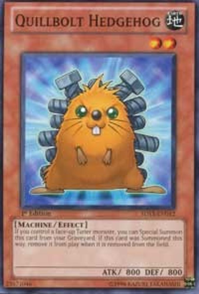 Quillbolt Hedgehog (5DS3-EN012) - Common