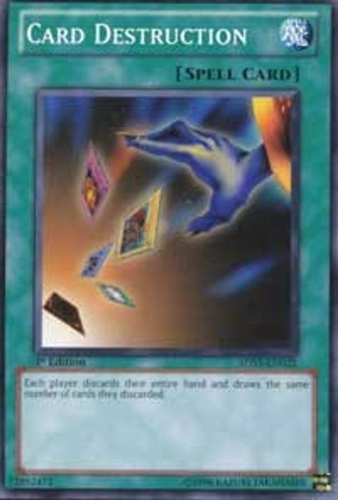 Card Destruction (5DS3-EN021) - Common