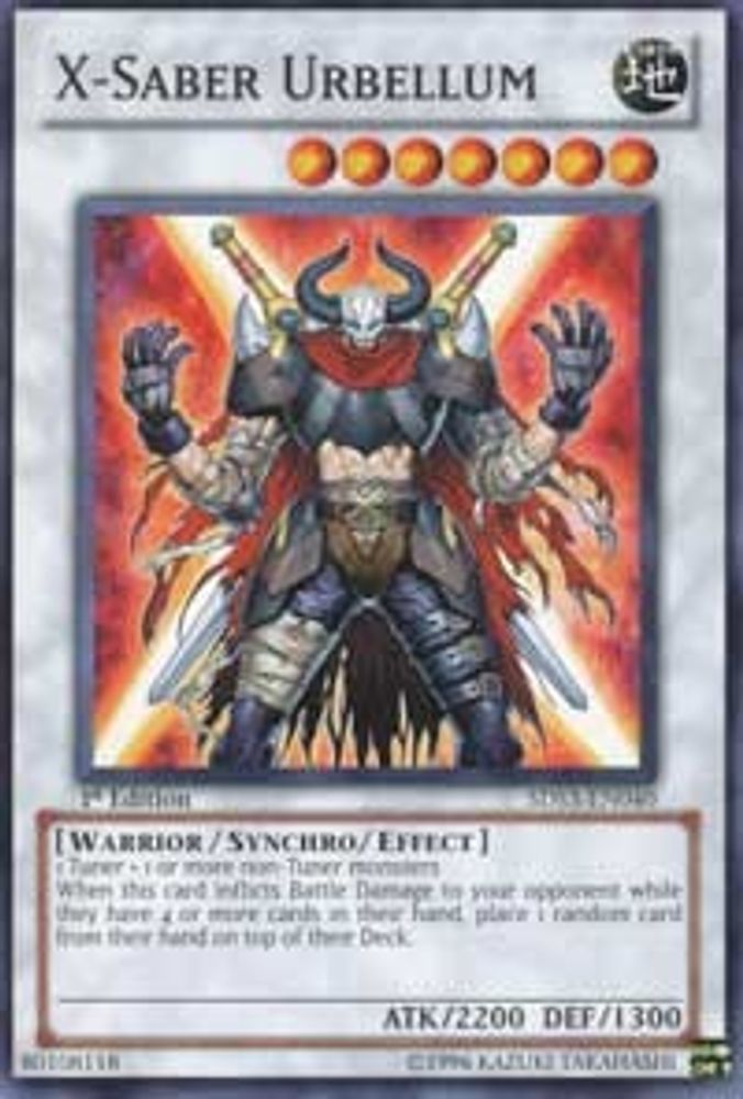 X-Saber Urbellum (5DS3-EN040) - Common