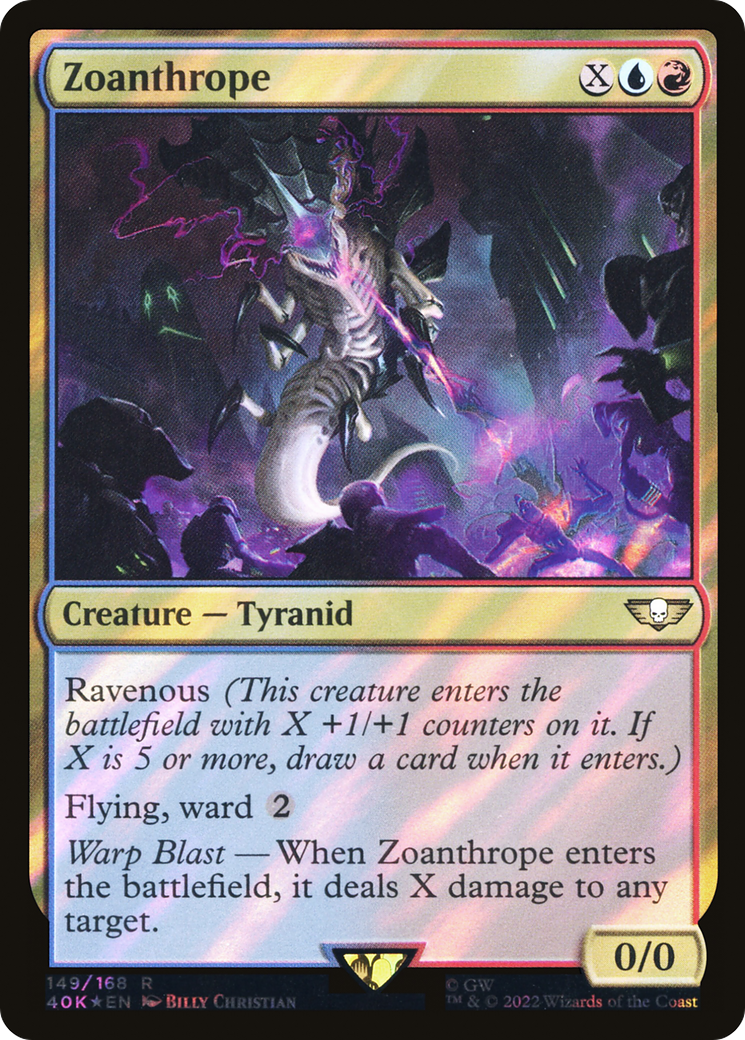 Zoanthrope (Surge Foil) [Warhammer 40,000] 