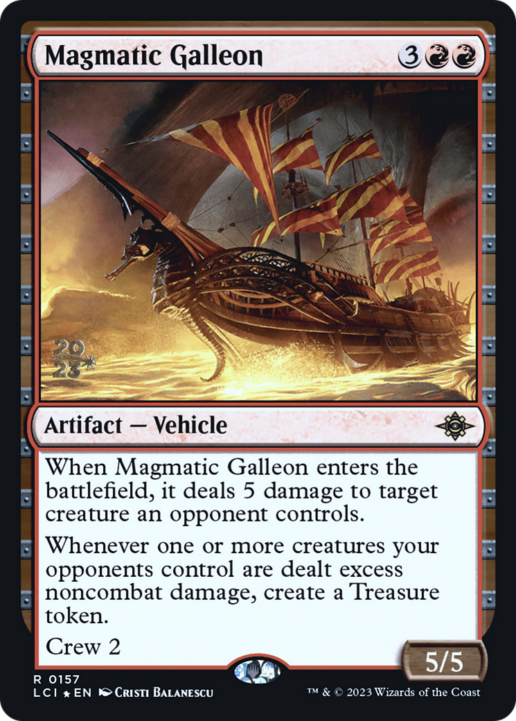 Galion Magmatique [Cartes Avant-première des Cavernes Perdues d'Ixalan] 