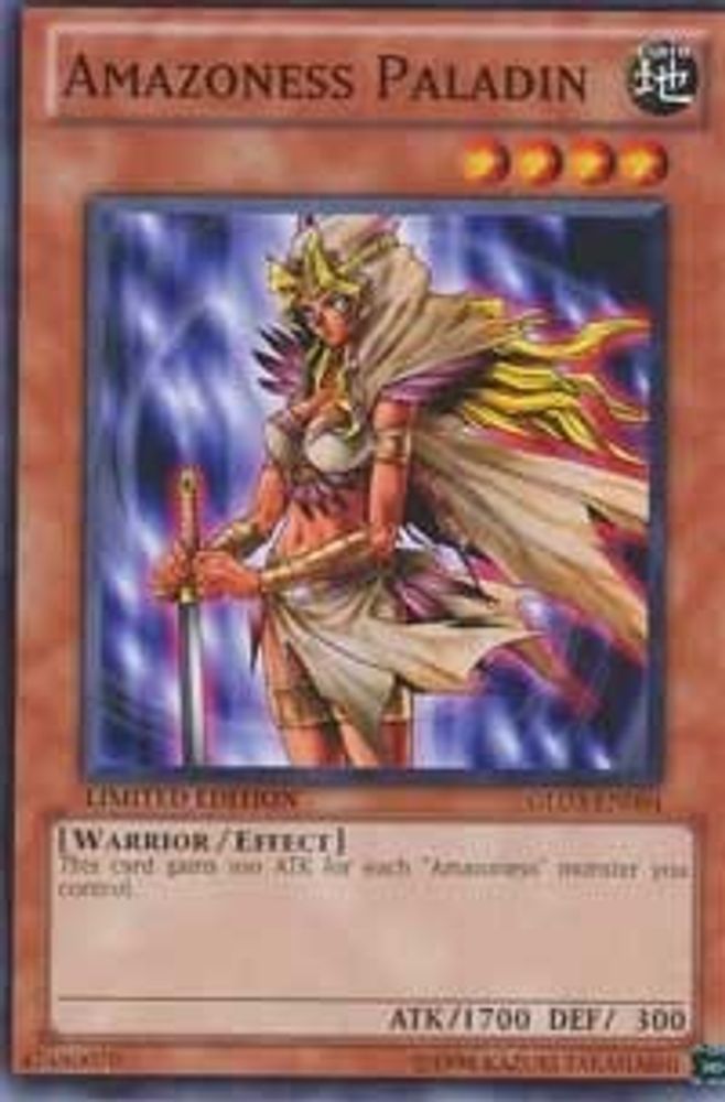 Amazoness Paladin (GLD3-EN004) - Common