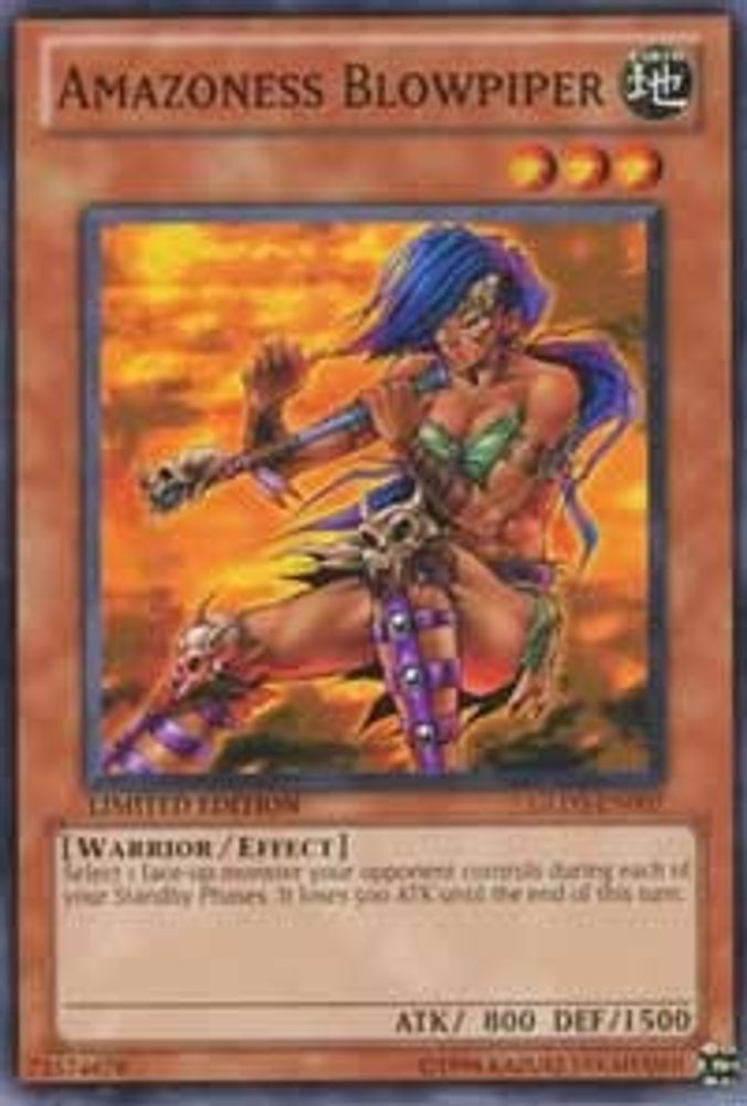 Blowpiper Amazonesse [GLD3-EN007] Commun 