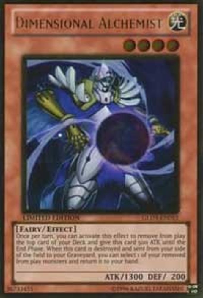 Alchimiste dimensionnel [GLD3-EN015] Or rare 