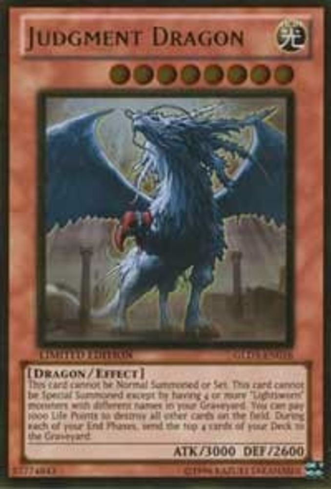 Dragon du Jugement [GLD3-EN016] Or Rare 