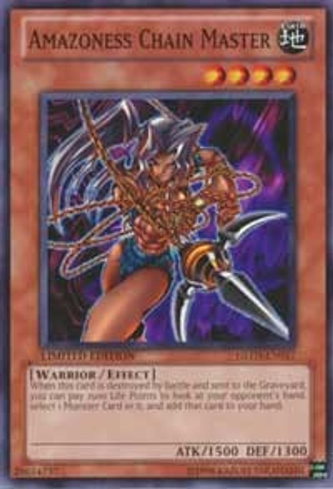 Amazoness Chain Master (GLD3-EN017) - Common