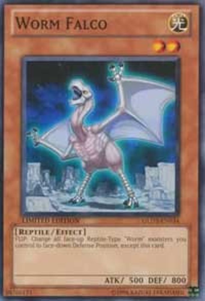 Worm Falco (GLD3-EN034) - Common