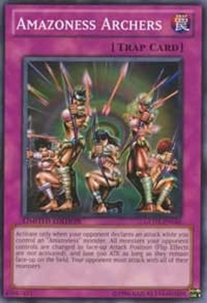 Amazoness Archers (GLD3-EN046) - Common