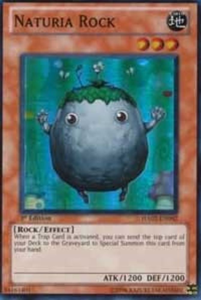 Naturia Rock (HA02-EN002) - Super Rare