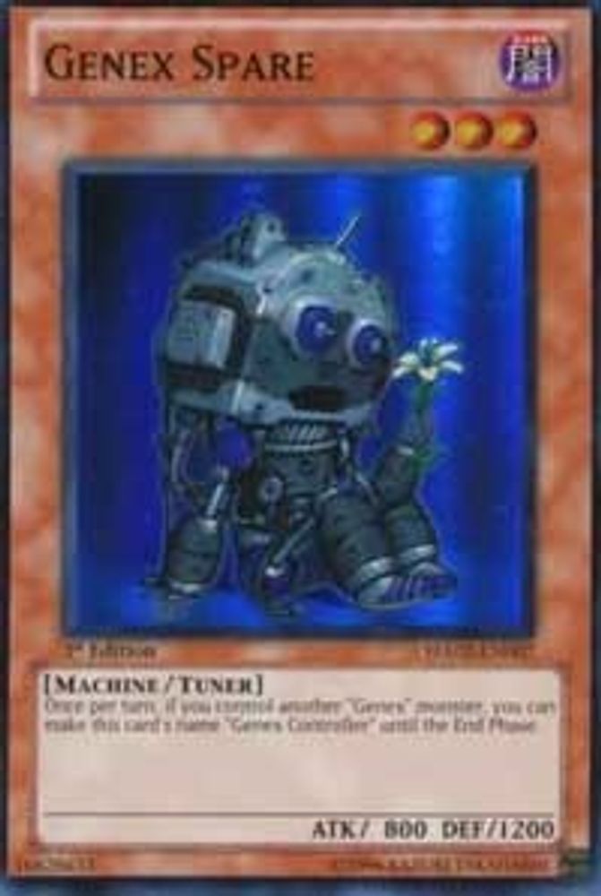 Genex Spare (HA02-EN007) - Super Rare
