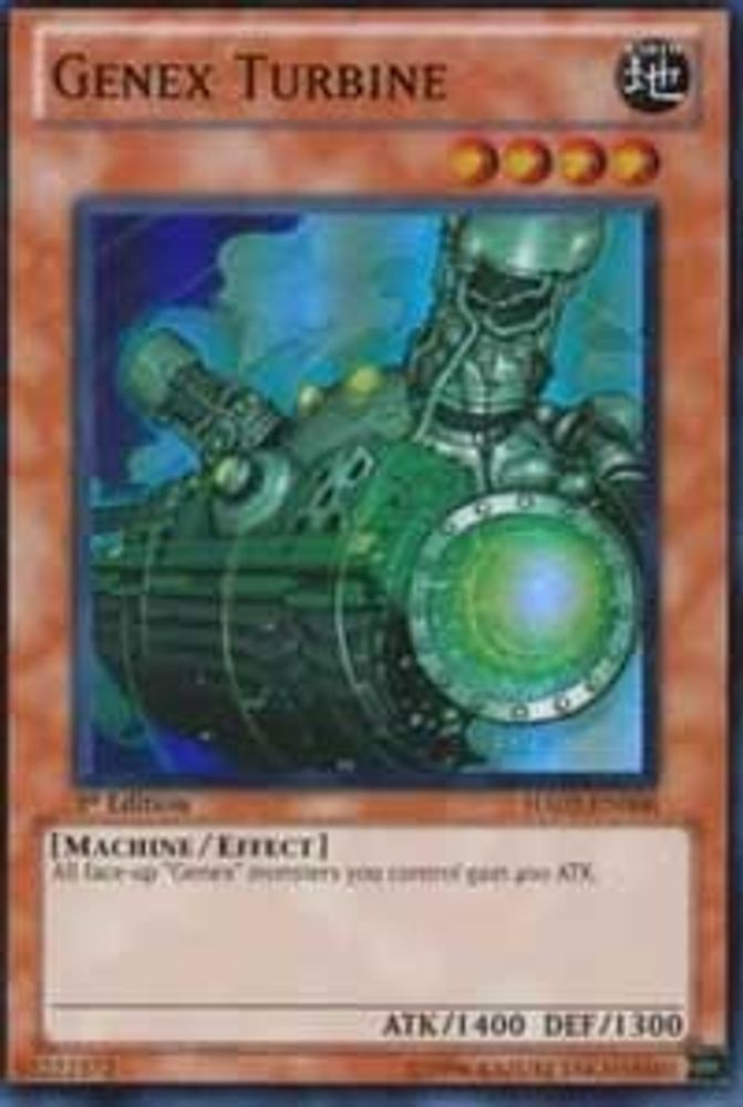 Genex Turbine (HA02-EN008) - Super Rare