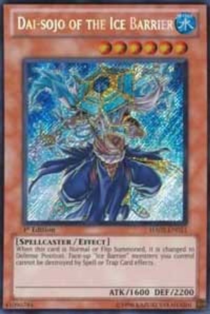 Dai-sojo of the Ice Barrier (HA02-EN011) - Secret Rare