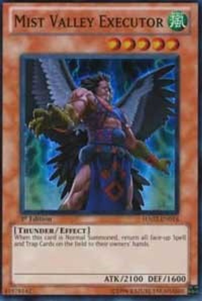 Mist Valley Executor (HA02-EN014) - Super Rare