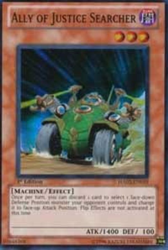 Ally of Justice Searcher (HA02-EN019) - Super Rare
