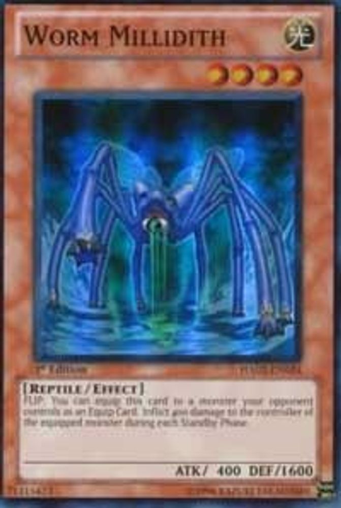 Worm Millidith (HA02-EN024) - Super Rare