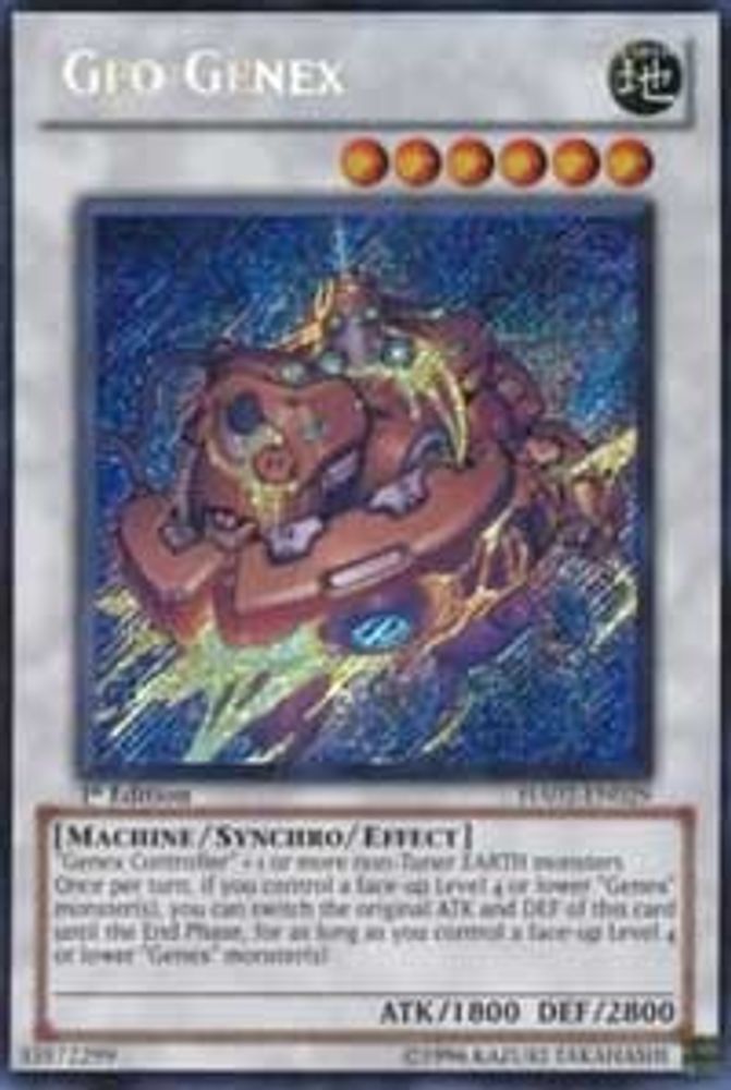 Geo Genex (HA02-EN029) - Secret Rare
