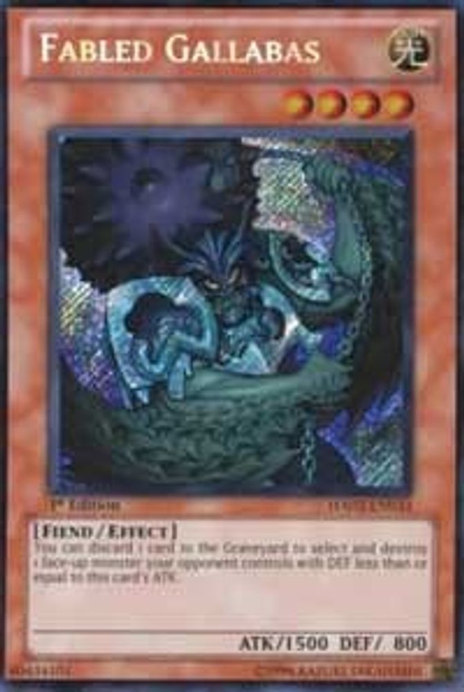 Gallabas légendaire [HA02-EN033] Secret Rare 