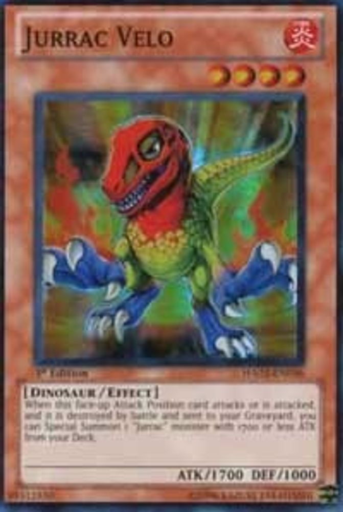Jurrac Velo (HA02-EN036) - Super Rare