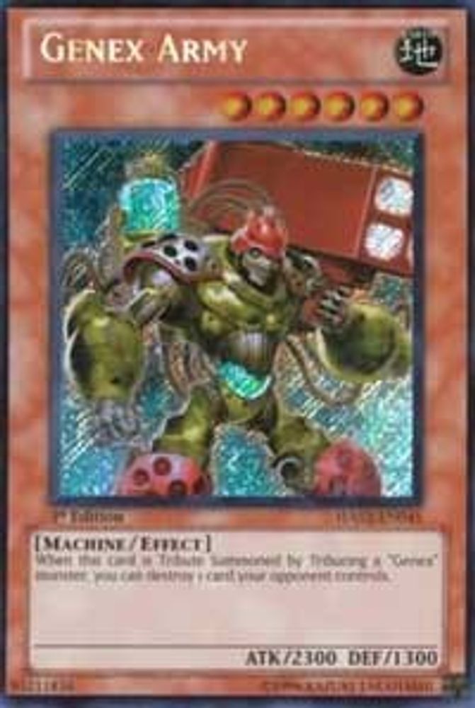 Armée Genex [HA02-EN045] Secret Rare 