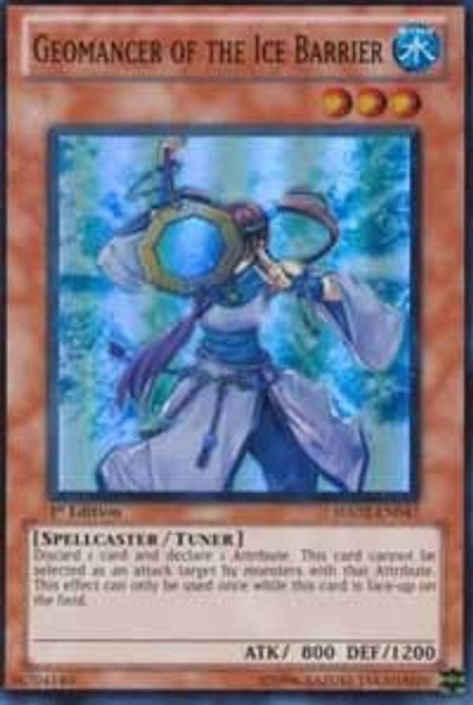 Geomancer of the Ice Barrier (HA02-EN047) - Super Rare