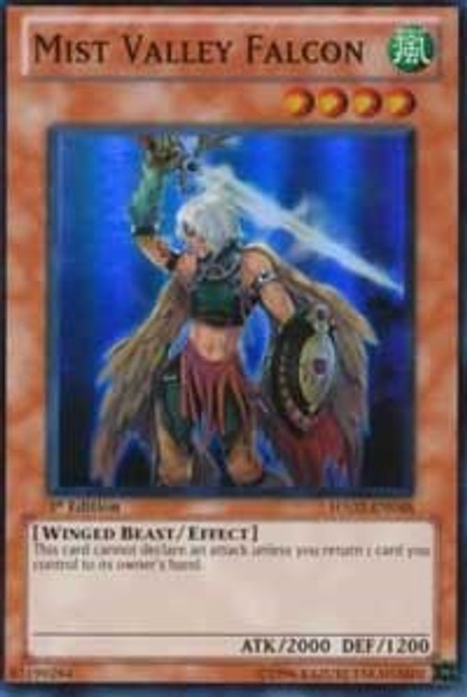 Mist Valley Falcon (HA02-EN048) - Super Rare