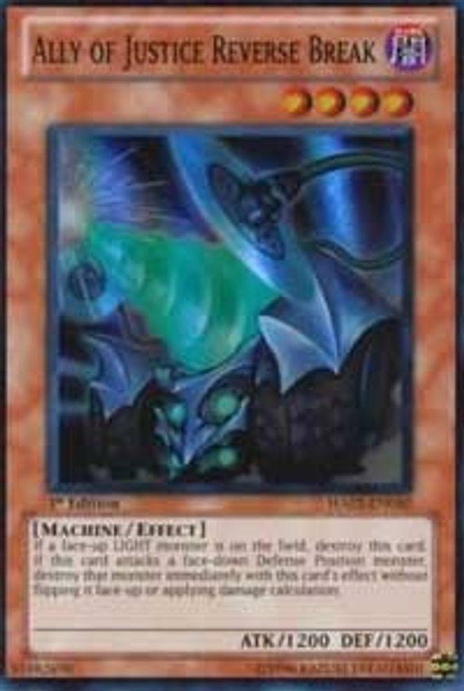 Ally of Justice Reverse Break (HA02-EN050) - Super Rare