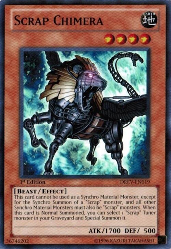 Scrap Chimera (DREV-EN019) - Super Rare