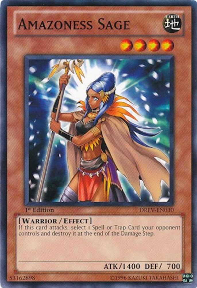 Amazoness Sage (DREV-EN030) - Common