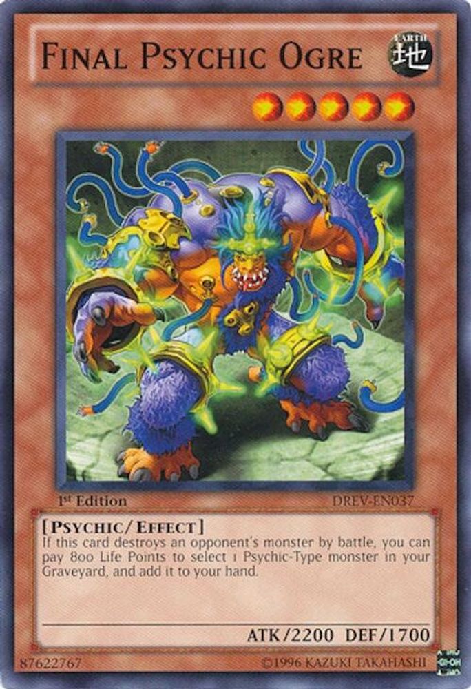 Final Psychic Ogre (DREV-EN037) - Common