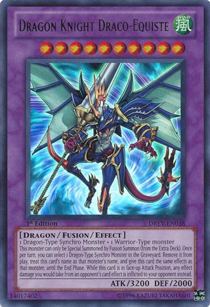 Dragon Knight Draco-Equiste (DREV-EN038) - Ultra Rare