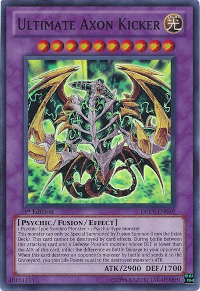 Ultimate Axon Kicker (DREV-EN039) - Super Rare
