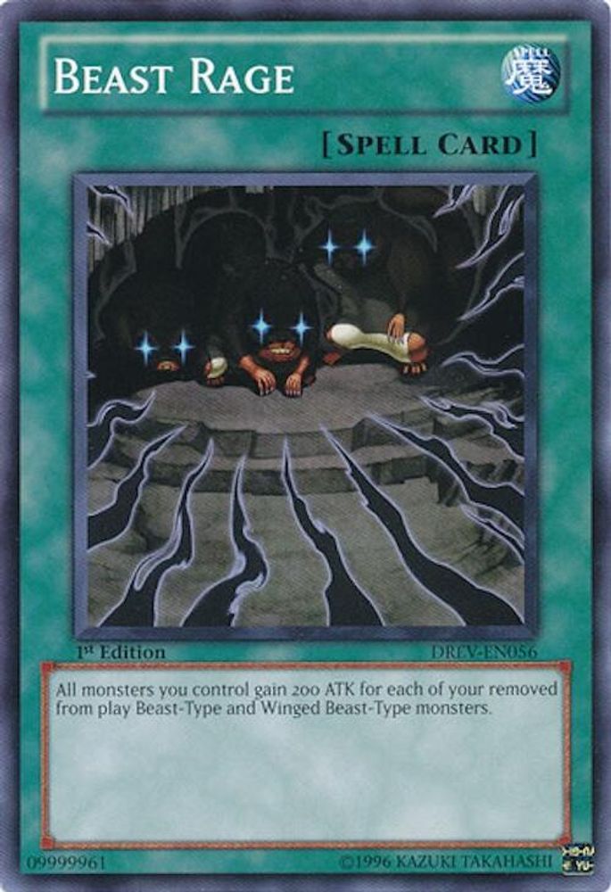 Beast Rage (DREV-EN056) - Common